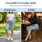 🏙️ Everyday High-Waist Slim Jeans — From Casual Days to Smart Evenings