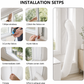 🪟 Universal AC Window Seal Kit with 2 Zipper Doors