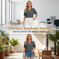 🧵 Soft & Breathable V-Neck Blouse — Stretchy Lightweight Top for Spring, Summer & Autumn