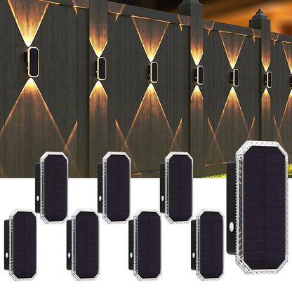 🌧️ Weatherproof Up & Down Solar Light — IP44 Rated, Built for UK Rainy Days and Winter