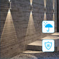 🌧️ Weatherproof Up & Down Solar Light — IP44 Rated, Built for UK Rainy Days and Winter