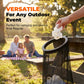 🗑️ Outdoor Cooler Mesh Trash Bag Attachment — Hands-Free Waste Storage for Camping, Beach & Picnics