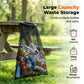 🗑️ Outdoor Cooler Mesh Trash Bag Attachment — Hands-Free Waste Storage for Camping, Beach & Picnics