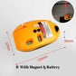 🔴 High-Precision Infrared Laser Level with 650nm Red Light — Bright Visible Lines, Accurate ±0.5mm/m for Professional Results