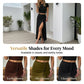 🏖️ Summer Matching Set: Top & Slit Midi Skirt — Ideal for Holidays, Garden Parties & Everyday Chic