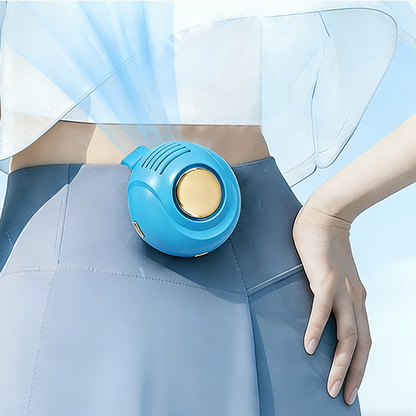 🎒 Travel-Friendly Rechargeable Clip Fan — Lightweight, Compact & Fits in Your Bag
