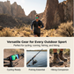🚴 Cycling & Running Sunglasses with UV400 Protection — Wraparound Shield, Anti-Glare Lenses & Secure Grip for High-Intensity Sports