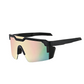 🚴 Cycling & Running Sunglasses with UV400 Protection — Wraparound Shield, Anti-Glare Lenses & Secure Grip for High-Intensity Sports