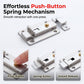 🔧 Easy-Install Rebound Door Latch — Automatic Security Spring Lock for Kitchen, Garage & Shed Doors