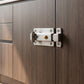 🔧 Easy-Install Rebound Door Latch — Automatic Security Spring Lock for Kitchen, Garage & Shed Doors