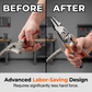 🔧 Heavy-Duty Ratchet Cable Cutter — Effortless Cutting for Copper & Aluminium