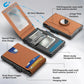 👛 Minimalist Slim Wallet with Money Clip — RFID Blocking Card Holder, Compact Pocket-Friendly Design