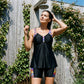 👙 FLOWY TANKINI TOP & SHORTS SWIMSUIT — Tummy-Control 2-Piece | Adjustable Straps | Summer 2026 Trend 🌊