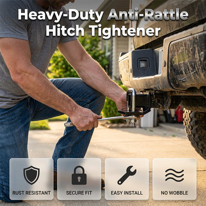 🔩 Heavy-Duty Anti-Rattle Hitch Tightener