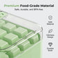 🧊Press-Type Ice Cube Maker with Storage Bin