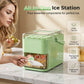 🧊Press-Type Ice Cube Maker with Storage Bin