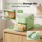 🧊Press-Type Ice Cube Maker with Storage Bin