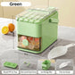 🧊Press-Type Ice Cube Maker with Storage Bin