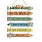 🌸 Decorative Wooden Hanging Plaque for Garden, Porch & Shed