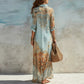 🌸Women's Elegant Retro Print Maxi Dress