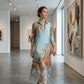 🌸Women's Elegant Retro Print Maxi Dress