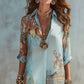 🌸Women's Elegant Retro Print Maxi Dress