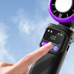 🧊 Handheld Cooling Fan with Ice Compress Plate