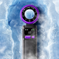 🧊 Handheld Cooling Fan with Ice Compress Plate