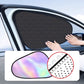 ⚡ Universal Side Window Sun Shades — Tool-Free Installation, Twist & Fold Storage