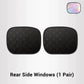 ⚡ Universal Side Window Sun Shades — Tool-Free Installation, Twist & Fold Storage