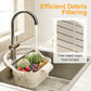 ✨Collapsible Faucet-Hanging Sink Strainer Basket
