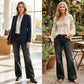 🔥50% OFF!✈️Free Shipping🏙️ Retro-Inspired High Rise Flare Jeans