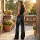 🔥50% OFF!✈️Free Shipping🏙️ Retro-Inspired High Rise Flare Jeans