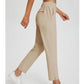🏢 Comfort Stretch High-Waist Trousers with Zip Pockets— Lightweight Fabric for Work, Travel & Weekends