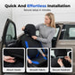 🚗 UNIVERSAL 9-PIECE CAR SEAT COVER SET FOR 5-SEAT VEHICLES — Full Coverage Protection | Breathable Fabric | Easy to Install & Wash 🛡️
