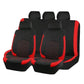 🚗 UNIVERSAL 9-PIECE CAR SEAT COVER SET FOR 5-SEAT VEHICLES — Full Coverage Protection | Breathable Fabric | Easy to Install & Wash 🛡️