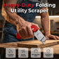 🔧 Heavy-Duty Multi-Purpose Scraper with Solid Steel Blade