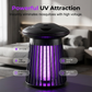 🔋 Rechargeable Portable Bug Zapper with UV Light — Cordless Mosquito Killer for Indoor