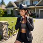 🪖 Cowboy Style Wide Brim Safety Helmet
