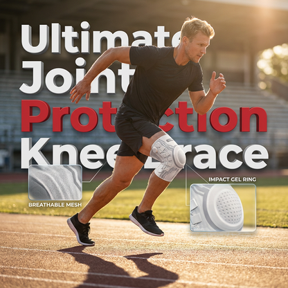 🦵 Adjustable Compression Knee Brace with Twist Knob — Custom Fit Support for Sports & Recovery