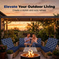 👌 Custom Fit Outdoor Sofa Cushion Covers — Waterproof Zippered Slipcovers,