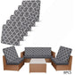 👌 Custom Fit Outdoor Sofa Cushion Covers — Waterproof Zippered Slipcovers,