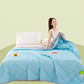 🛏️ Solid Colour Lightweight Cooling Summer Quilt — Low Tog Breathable Duvet