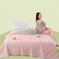 🛏️ Solid Colour Lightweight Cooling Summer Quilt — Low Tog Breathable Duvet
