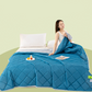 🛏️ Solid Colour Lightweight Cooling Summer Quilt — Low Tog Breathable Duvet