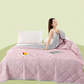 🛏️ Solid Colour Lightweight Cooling Summer Quilt — Low Tog Breathable Duvet