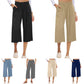 🥳 50% OFF! 🥳Women's High-Waist Smocked Wide-Leg Pants