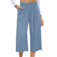🥳 50% OFF! 🥳Women's High-Waist Smocked Wide-Leg Pants