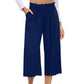 🥳 50% OFF! 🥳Women's High-Waist Smocked Wide-Leg Pants