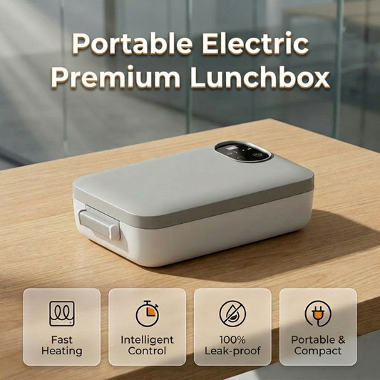 🔌Portable Self-Heating Electric Lunch Box